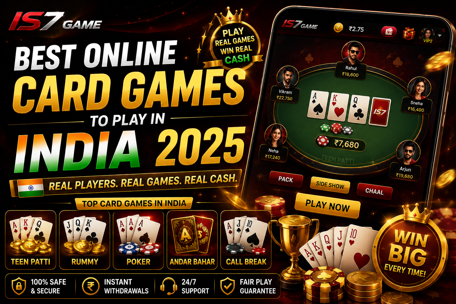 is7 Game welcome bonus promotion illustration